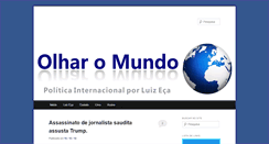 Desktop Screenshot of olharomundo.com.br